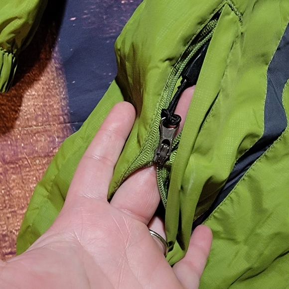 The North Face Summit Series Large green zip up - Picture 7 of 12